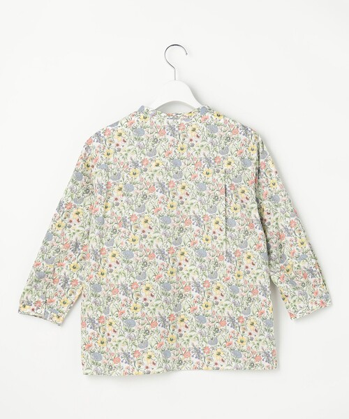 J.PRESS(ジェイプレス)の「【一枚で着映え】Liberty Rachel & Michelle バンドカラー ブラウス(シャツ/ブラウス・レディース・ピンク系5/サックスブルー系5・9/11)」の10枚目の写真