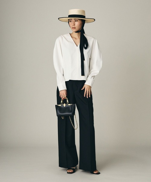 Chaos（カオス）の「Chaos(カオス)/ オーブブラウス（シャツ/ブラウス・レディース・ホワイト/ブラック・FREE）」の3枚目の写真