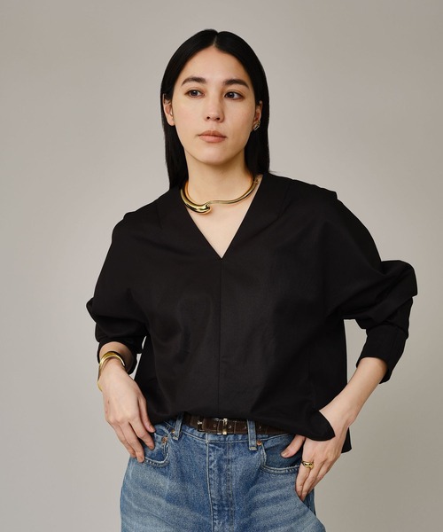 Chaos（カオス）の「Chaos(カオス)/ オーブブラウス（シャツ/ブラウス・レディース・ホワイト/ブラック・FREE）」の13枚目の写真