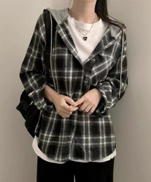 SPIGA | ﾁｪｯｸｼｬﾂﾌｰﾃﾞｨ(パーカー)