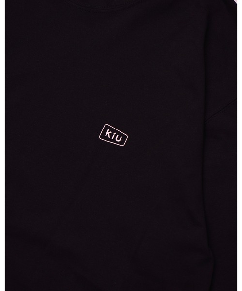 KiU(キウ)の「キウ UVカットクイックドライグラフィックT(Tシャツ/カットソー・メンズ・サックスブルー/オフホワイト/ブラック・MEDIUM/X-LARGE/LARGE)」の9枚目の写真