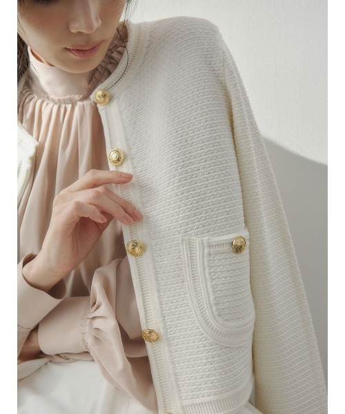 anuans（アニュアンス）の「キュプラコットンボリュームブラウス（シャツ/ブラウス・レディース・ホワイト/ピンク/ブラウン/グリーン系その他2・F）」の10枚目の写真