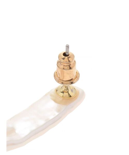 ELENDEEK(エレンディーク)の「スティックパールピアス(ピアス(両耳用)・レディース・オフホワイト・FREE)」の9枚目の写真