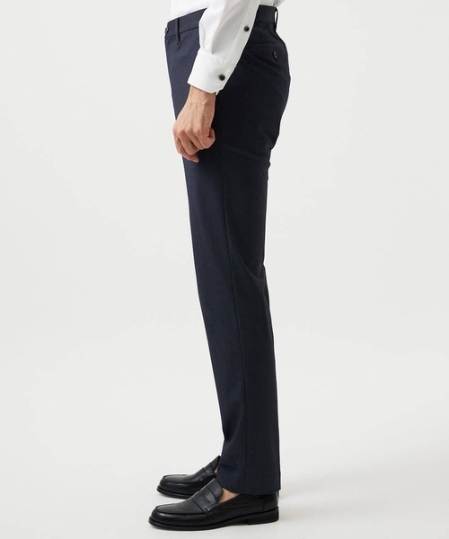 MICHEL KLEIN HOMME (ミッシェルクランオム)の「【セットアップ】ストレッチスラックスパンツ(スラックス・メンズ・ネイビー/グレー・MEDIUM/LARGE/X-LARGE)」の16枚目の写真