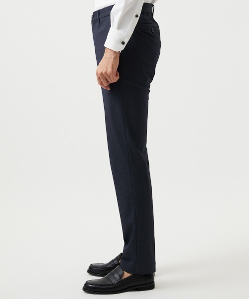 MICHEL KLEIN HOMME (ミッシェルクランオム)の「【セットアップ】ストレッチスラックスパンツ(スラックス・メンズ・ネイビー/グレー・MEDIUM/LARGE/X-LARGE)」の19枚目の写真