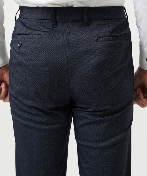 MICHEL KLEIN HOMME (ミッシェルクランオム)の「【セットアップ】ストレッチスラックスパンツ(スラックス・メンズ・ネイビー/グレー・MEDIUM/LARGE/X-LARGE)」の21枚目の写真