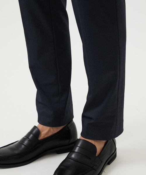 MICHEL KLEIN HOMME (ミッシェルクランオム)の「【セットアップ】ストレッチスラックスパンツ(スラックス・メンズ・ネイビー/グレー・MEDIUM/LARGE/X-LARGE)」の12枚目の写真