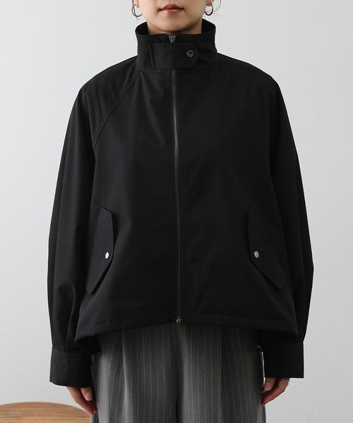 COLONY 2139(コロニートゥーワンスリーナイン)の「裾ドロストZIPブルゾン(ブルゾン・レディース・ブラック/グレイッシュベージュ・FREE)」の20枚目の写真