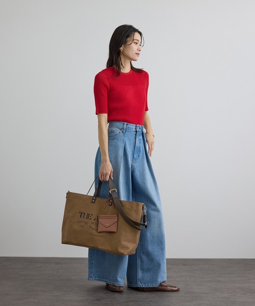 AMERICANA（アメリカーナ）の「【Americana（アメリカーナ） for SALON】キャンバス2WAYトート（トートバッグ・レディース・ベージュ系その他2/イエロー系その他3・FREE）」の7枚目の写真