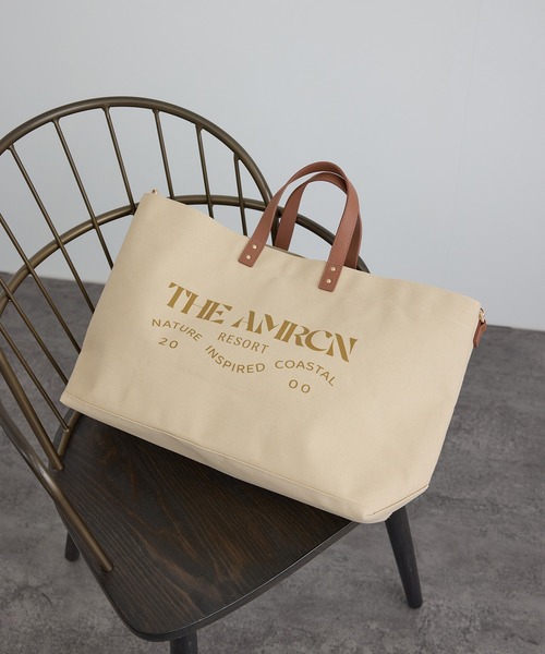AMERICANA（アメリカーナ）の「【Americana（アメリカーナ） for SALON】キャンバス2WAYトート（トートバッグ・レディース・ベージュ系その他2/イエロー系その他3・FREE）」の11枚目の写真