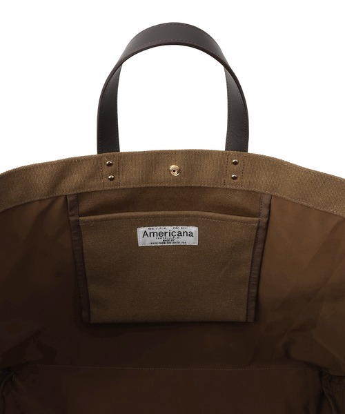 AMERICANA（アメリカーナ）の「【Americana（アメリカーナ） for SALON】キャンバス2WAYトート（トートバッグ・レディース・ベージュ系その他2/イエロー系その他3・FREE）」の13枚目の写真