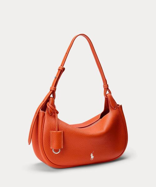 POLO RALPH LAUREN(ポロ ラルフ ローレン)の「Polo Play レザー ショルダー バッグ(ショルダーバッグ・レディース・オレンジ・ONE)」の10枚目の写真