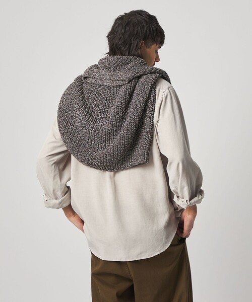 Steven Alan（スティーブンアラン）の「＜Steven Alan＞ スラブ レギュラーカラー シャツ NARROW（シャツ/ブラウス・メンズ・ダークグレー/ベージュ/ライトブルー/ダークブラウン・S/M/L/XL）」の18枚目の写真