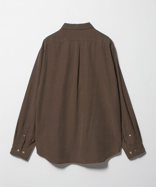 Steven Alan（スティーブンアラン）の「＜Steven Alan＞ スラブ レギュラーカラー シャツ NARROW（シャツ/ブラウス・メンズ・ダークグレー/ベージュ/ライトブルー/ダークブラウン・S/M/L/XL）」の16枚目の写真