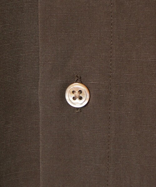 Steven Alan（スティーブンアラン）の「＜Steven Alan＞ スラブ レギュラーカラー シャツ NARROW（シャツ/ブラウス・メンズ・ダークグレー/ベージュ/ライトブルー/ダークブラウン・S/M/L/XL）」の18枚目の写真