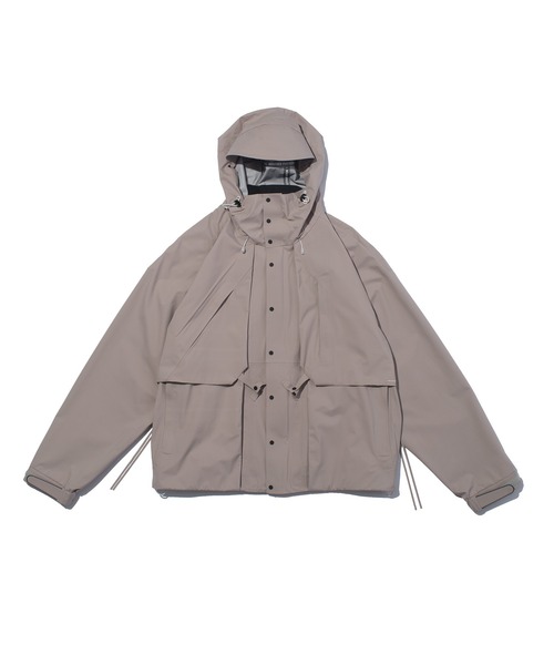 F/CE. (エフシーイー)の「F/CE. PERTEX WATERPROOF LAYERING SHELL / エフシーイー パーテックス ウォータープルーフ レイヤリング シェル(ナイロンジャケット・メンズ・ブラック/グレー/ピンク・SMALL/MEDIUM/LARGE)」の3枚目の写真