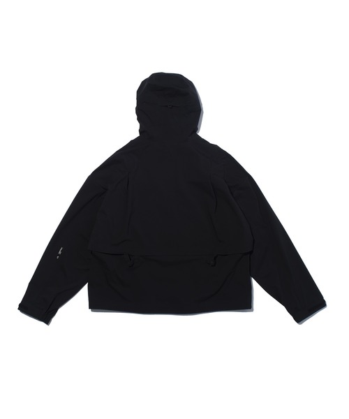 F/CE. （エフシーイー）の「F/CE. PERTEX WATERPROOF LAYERING SHELL / エフシーイー パーテックス ウォータープルーフ レイヤリング シェル（ナイロンジャケット・メンズ・ブラック/グレー・SMALL/MEDIUM/LARGE）」の3枚目の写真
