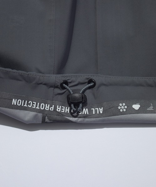 F/CE. （エフシーイー）の「F/CE. PERTEX WATERPROOF LAYERING SHELL / エフシーイー パーテックス ウォータープルーフ レイヤリング シェル（ナイロンジャケット・メンズ・ブラック/グレー・SMALL/MEDIUM/LARGE）」の22枚目の写真