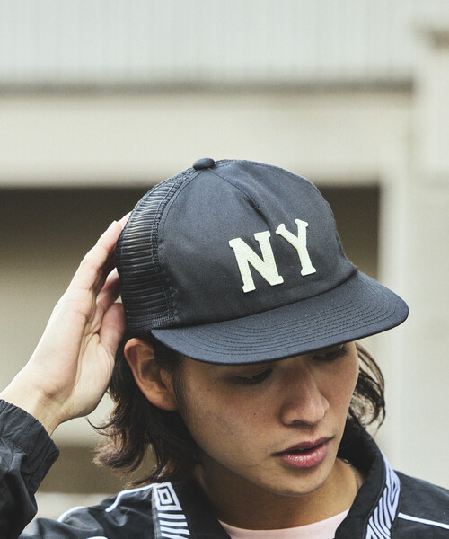 Cooperstown Ball Cap（クーパーズタウンボールキャップ）の「C.B.C by COOPERSTOWN BALL CAP × FREAK'S STORE/クーパーズタウン ボールキャップ × フリークスストア 別注 フェルト ロゴ ツイル メッシュ キャップ（キャップ・メンズ・ブラウン/グリーン/ブラック/ネイビー・ONE SIZE）」の11枚目の写真