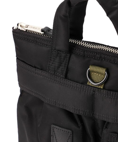 AVIREX（アヴィレックス）の「FLIGHT NYLON "SMALL HELMET BAG" / フライト ナイロン スモール ヘルメットバッグ / AVIREX / アヴィレックス（ショルダーバッグ・メンズ・その他10/ブラック・F）」の8枚目の写真
