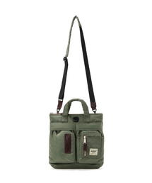 AVIREX（アヴィレックス）の「FLIGHT NYLON "SMALL HELMET BAG" / フライト ナイロン スモール ヘルメットバッグ / AVIREX / アヴィレックス（ショルダーバッグ）」