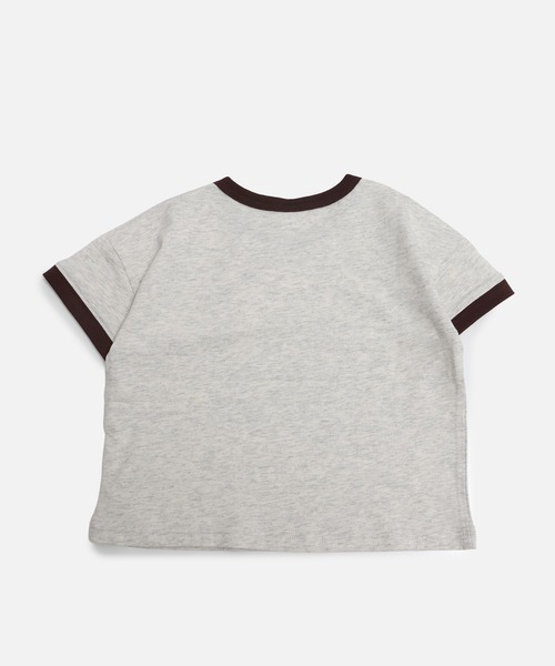 chil2(チルツー)の「綿100% プリントリンガー半袖Tシャツ(Tシャツ/カットソー・キッズ・J/H/A/F/E/D/C/I/G/B・140cm/130cm/120cm/110cm/100cm/90cm/80cm)」の12枚目の写真