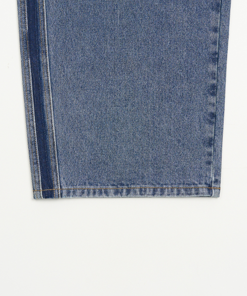TOFFEE(トフィー)の「サイドラインデニムパンツ (BLUE)(デニムパンツ・メンズ・その他・SMALL/MEDIUM/LARGE/X-LARGE)」の3枚目の写真