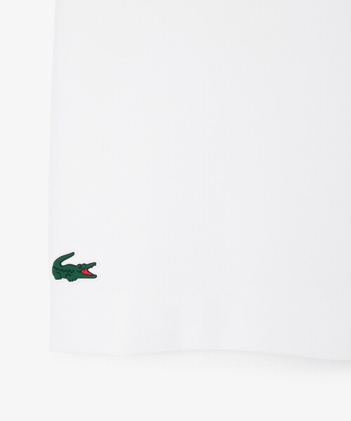 LACOSTE(ラコステ)の「吸汗速乾 ウルトラドライ フラップデザインストレッチテニスショーツ / ミニスカート(スカート・レディース・ネイビー/ホワイト・36/38/34)」の19枚目の写真