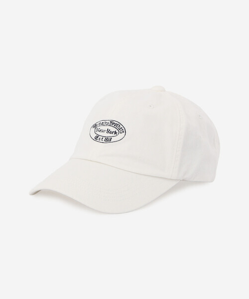 BROOKS BROTHERS（ブルックスブラザーズ）の「Brooks Brothers |〈別注〉コットンツイル ベースボールキャップ WHITE UNISEX（キャップ・レディース・ホワイト・ONE）」の2枚目の写真