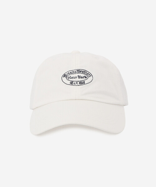 BROOKS BROTHERS（ブルックスブラザーズ）の「Brooks Brothers |〈別注〉コットンツイル ベースボールキャップ WHITE UNISEX（キャップ・レディース・ホワイト・ONE）」の3枚目の写真