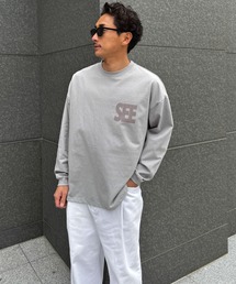 CANAL JEAN（キャナルジーン）の「Twelve12　SEE ロングTシャツ（Tシャツ/カットソー）」