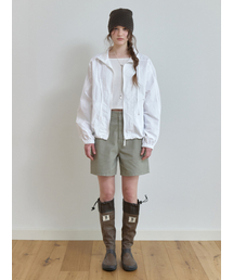 Sooty half pants (vintage pale khaki)