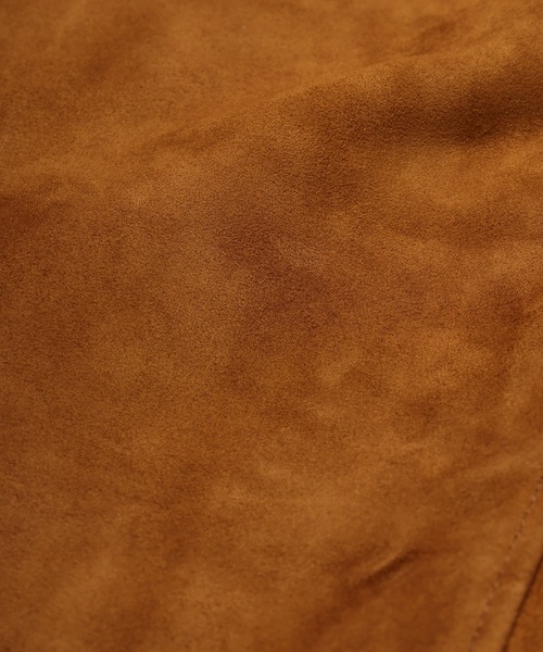 Jieda（ジエダ）の「NUBUCK DRAPING LEATHER JACKET（ブルゾン・メンズ・ブラウン・2/1）」の15枚目の写真