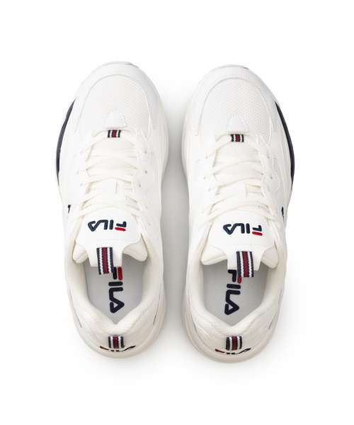 FILA(フィラ)の「RAY TRACER / レイトレーサー / カジュアルスニーカー(スニーカー・レディース・ホワイト・29.0cm/28.0cm/27.5cm/27.0cm/26.5cm/26.0cm/25.5cm/25.0cm/24.5cm/24.0cm/23.5cm/23.0cm)」の2枚目の写真