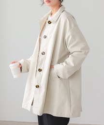 itto...（イット）の「アレンジできるスカーフ付ステンカラーコート（ステンカラーコート）」