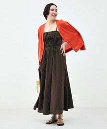 NOLLEY’S | ウォッシャブル2WAYギャザーキャミワンピース(ワンピース)