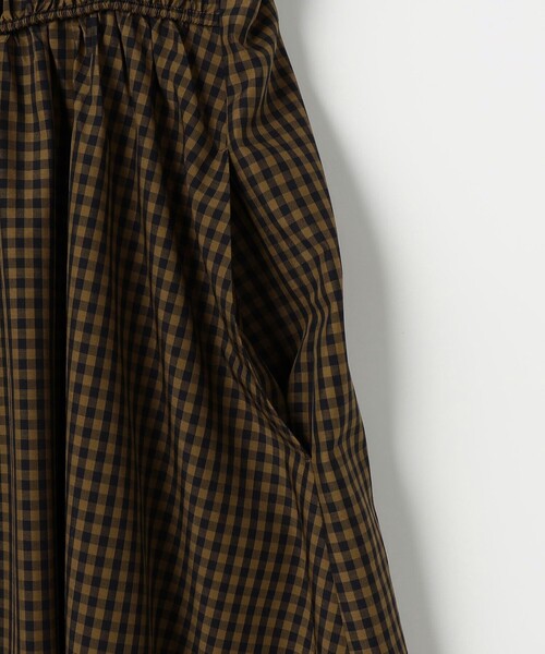 NOLLEY’S（ノーリーズ）の「ウォッシャブル2WAYギャザーキャミワンピース（ワンピース・レディース・ブラック/ベージュ系その他・36/38）」の17枚目の写真