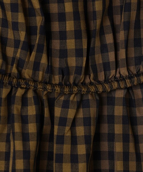 NOLLEY’S（ノーリーズ）の「ウォッシャブル2WAYギャザーキャミワンピース（ワンピース・レディース・ブラック/ベージュ系その他・36/38）」の19枚目の写真