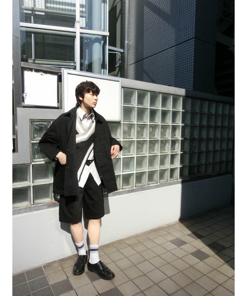 soduk（スドーク）の「bigger bigger denim jacket（デニムジャケット・レディース・インディゴブルー/ブラック・ONE SIZE）」の21枚目の写真