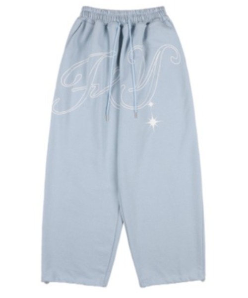 FANCY CLUB（ファンシークラブ）の「◇FANCYCLUB◇ブランド直輸入正規品/エンジェル ヴィンテージ スウェットパンツ ANGEL VINTAGE SWEATPANTS（スウェットパンツ・レディース・グレー/ブラック/スカイブルー・FREE）」の19枚目の写真