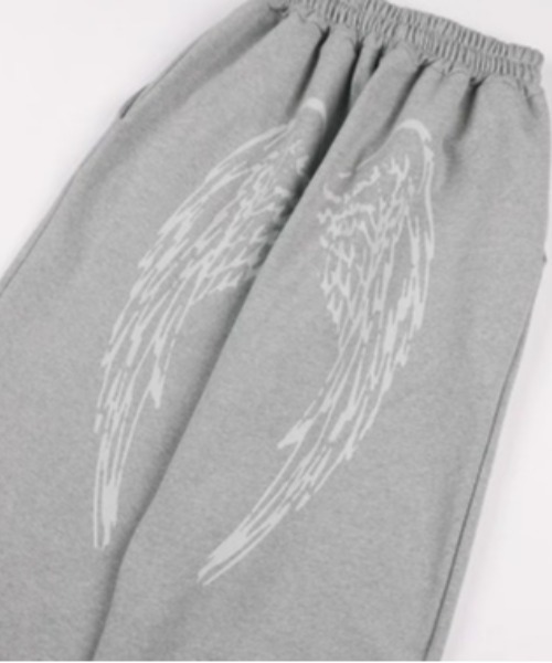 FANCY CLUB（ファンシークラブ）の「◇FANCYCLUB◇ブランド直輸入正規品/エンジェル ヴィンテージ スウェットパンツ ANGEL VINTAGE SWEATPANTS（スウェットパンツ・レディース・グレー/ブラック/スカイブルー・FREE）」の18枚目の写真