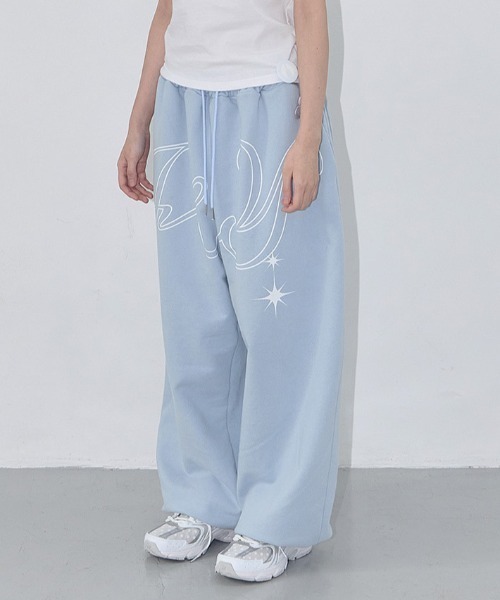 FANCY CLUB(ファンシークラブ)の「◇FANCYCLUB◇ブランド直輸入正規品/エンジェル ヴィンテージ スウェットパンツ ANGEL VINTAGE SWEATPANTS(スウェットパンツ・レディース・グレー/ブラック/スカイブルー・FREE)」の18枚目の写真