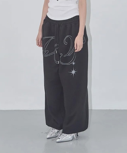 FANCY CLUB(ファンシークラブ)の「◇FANCYCLUB◇ブランド直輸入正規品/エンジェル ヴィンテージ スウェットパンツ ANGEL VINTAGE SWEATPANTS(スウェットパンツ・レディース・グレー/ブラック/スカイブルー・FREE)」の8枚目の写真