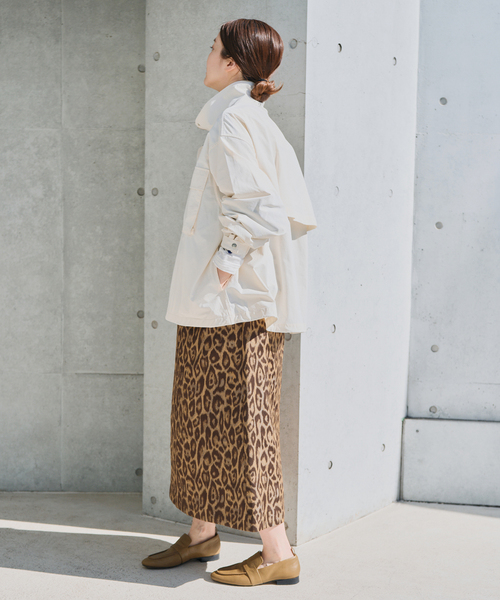 IENA（イエナ）の「TOURNON/トゥルノン JQ LEOPARD SK スカート 26SSSK007（スカート・レディース・キャメル・38）」の6枚目の写真
