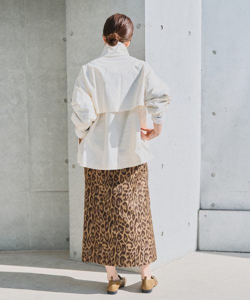 IENA（イエナ）の「TOURNON/トゥルノン JQ LEOPARD SK スカート 26SSSK007（スカート・レディース・キャメル・38）」の7枚目の写真