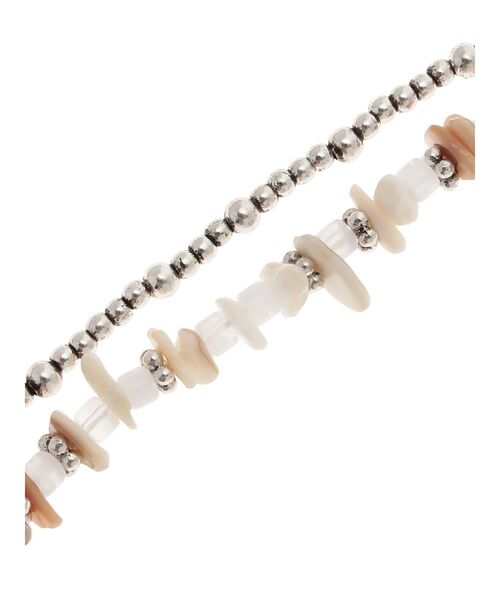 Ungrid（アングリッド）の「ビーズコンビネックレス（ネックレス・レディース・その他1/シルバー・FREE）」の10枚目の写真