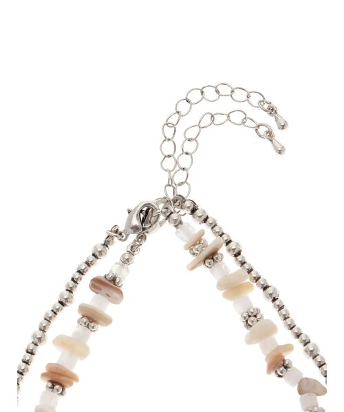 Ungrid（アングリッド）の「ビーズコンビネックレス（ネックレス・レディース・その他1/シルバー・FREE）」の11枚目の写真