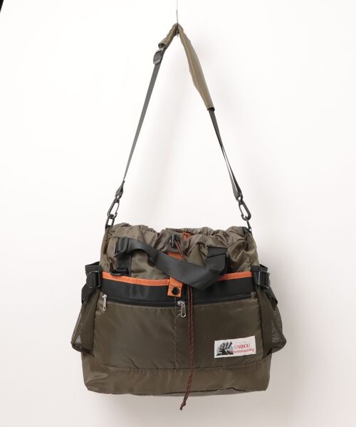 Caribou(カリブー)の「【CARIBOU】LW 2 WAY SHOULDER(ショルダーバッグ・メンズ・ブラック/オリーブ・FREE)」の1枚目の写真