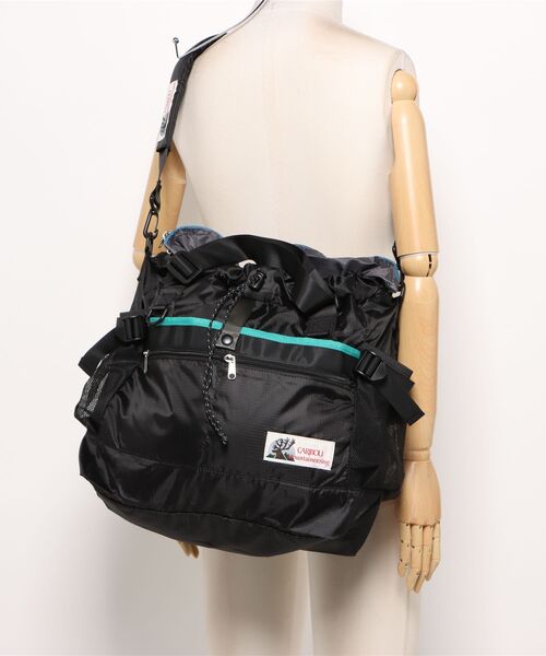 Caribou(カリブー)の「【CARIBOU】LW 2 WAY SHOULDER(ショルダーバッグ・メンズ・ブラック/オリーブ・FREE)」の7枚目の写真