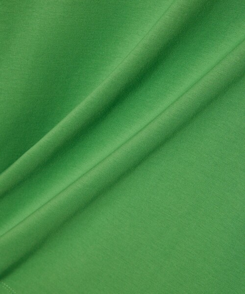 LACOSTE(ラコステ)の「ネーム&ワニロゴパッチ エッセンシャルTシャツ(Tシャツ/カットソー・レディース・グリーン/ブラック・34/38/36/40)」の13枚目の写真